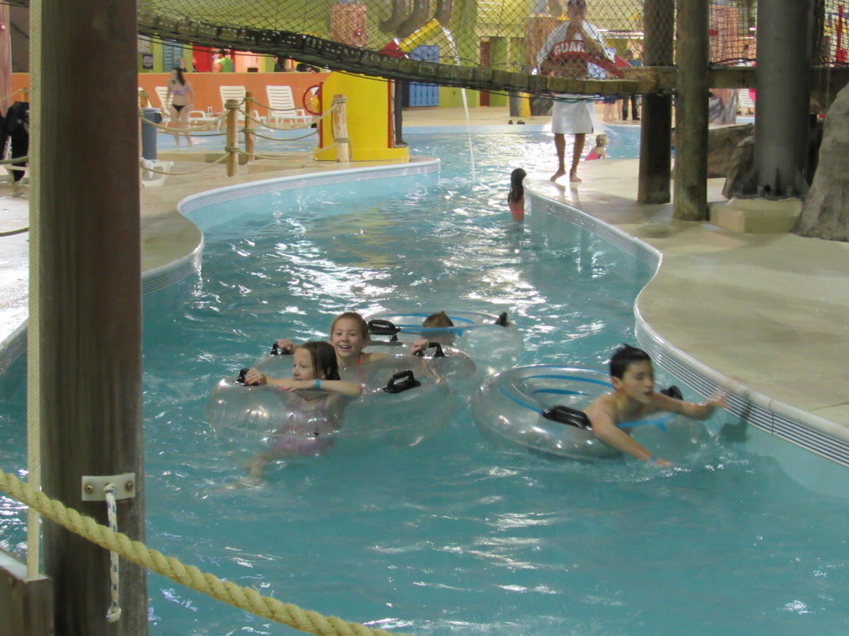 Indoor Water Park in Michigan Gold Rush Waterpark Double JJ