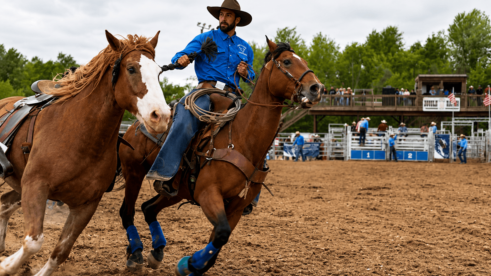 Rodeo action at Double JJ Resort